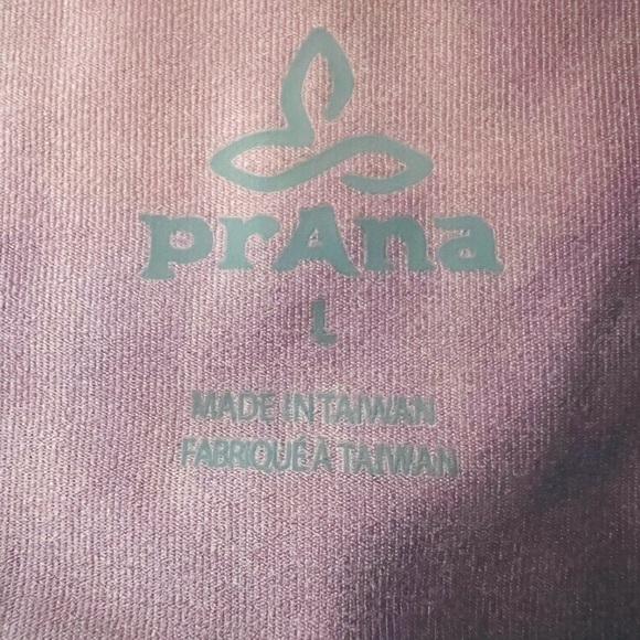 PRANA Women’s Colorful Abstract Geometric pattern Leggings Size Large - Picture 2 of 10